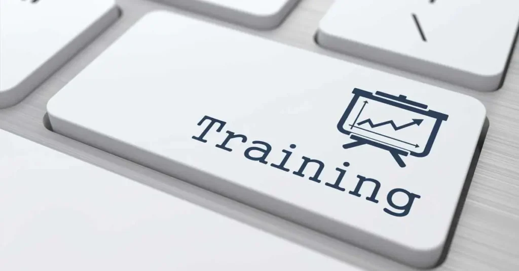 Training page
